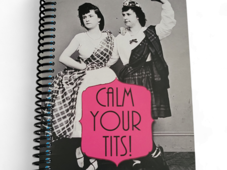 Calm Your Tits 5x7 NSFW Notebook Online Hot Sale