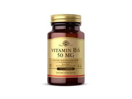 Vitamin B6 50 mg 100 Tablets Online