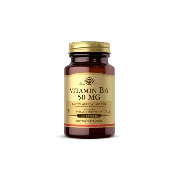 Vitamin B6 50 mg 100 Tablets Online