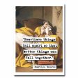 Marilyn Monroe Fall Apart Quote Blank Greeting Card on Sale