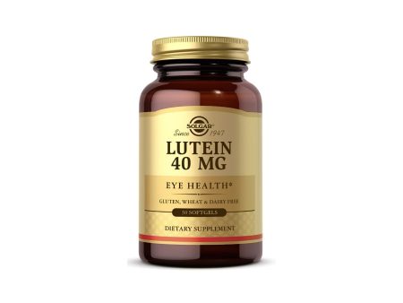 Lutein 40 mg 30 Softgels For Discount