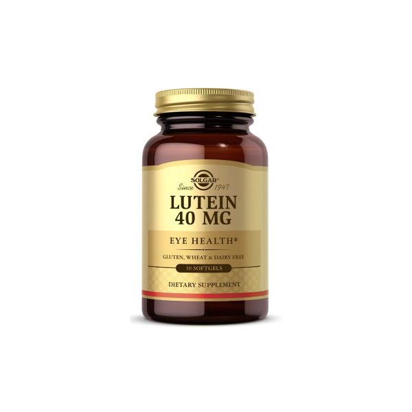 Lutein 40 mg 30 Softgels For Discount