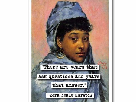 Zora Neale Hurston There Are Years Quote Blank Greeting Card For Discount