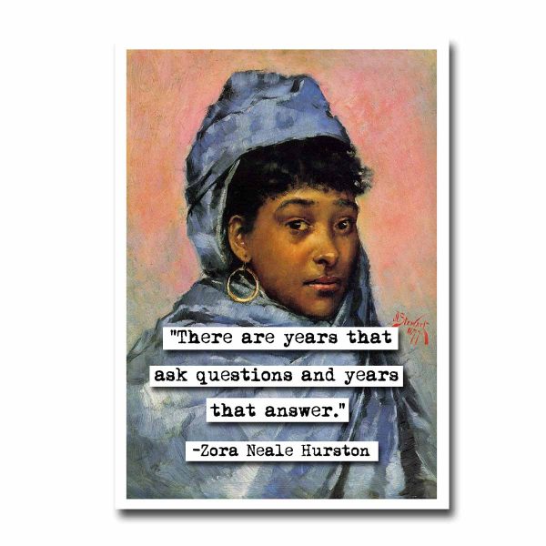 Zora Neale Hurston There Are Years Quote Blank Greeting Card For Discount