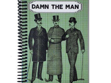 Damn the Man 5x7 NSFW Notebook Online Hot Sale