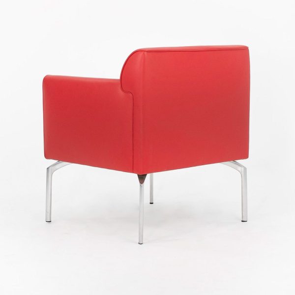 2006 Eospiti Armchair by Luciano Pagani and Angelo Perversi for Poltrona Frau in Red Leather Supply