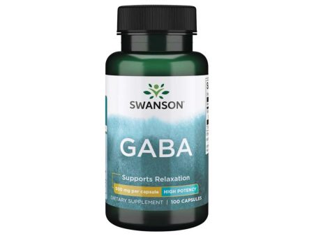 GABA - 500 mg 100 capsules For Sale