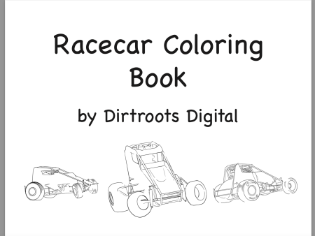 Racecar Coloring Book Discount