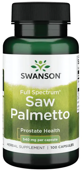 Saw Palmetto - 540 mg 100 capsules Online