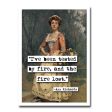 Ann Richards Tested By Fire Quote Blank Greeting Card Fashion