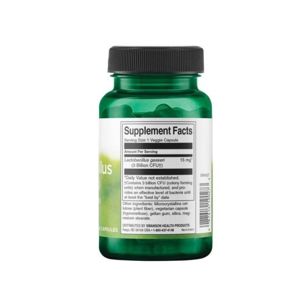 Lactobacillus Gasseri 3 Billion CFU - 60 vege capsules Online Hot Sale