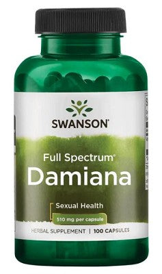 Damiana - 510 mg 100 capsules Hot on Sale