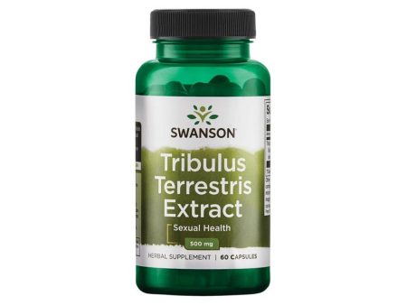 Tribulus Terrestris Extract - 500 mg 60 capsules on Sale