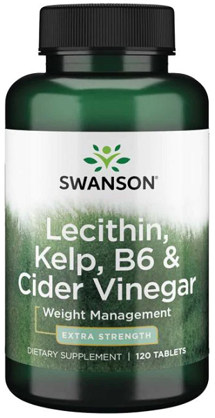 Lecithin, Kelp, B6, & Cider Vinegar - 120 tabs Hot on Sale