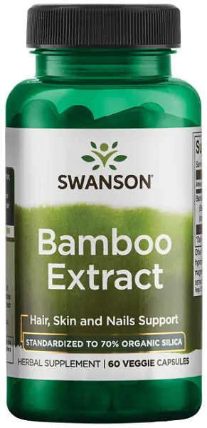 Bamboo Extract - 300 mg 60 vege capsules Sale