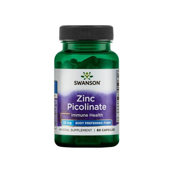 Zinc Picolinate - 22 mg 60 capsules For Cheap