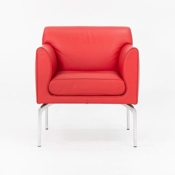 2006 Eospiti Armchair by Luciano Pagani and Angelo Perversi for Poltrona Frau in Red Leather Supply