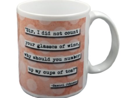 Samuel Johnson Tea Quote Mug For Sale