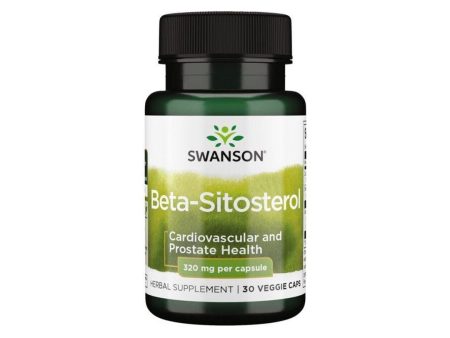 Beta-Sitosterol - 320 mg 30 vege capsules Supply