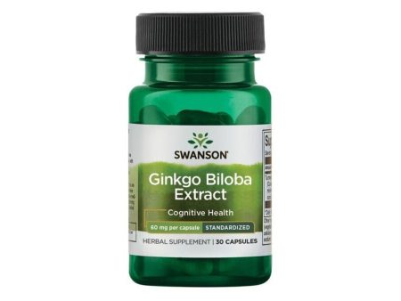 Ginkgo Biloba Extract 24% - 60 mg 30 capsules Online Hot Sale