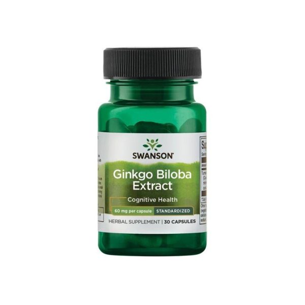 Ginkgo Biloba Extract 24% - 60 mg 30 capsules Online Hot Sale