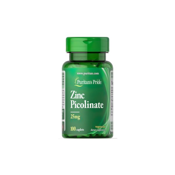 Zinc Picolinate 25mg 100 Caplets Discount