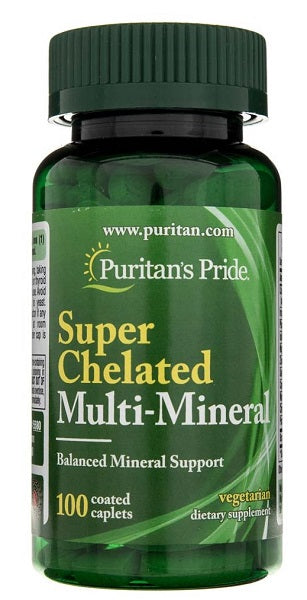 Super Chelated Multi-Mineral with Zinc 100 Coated Caplets Sale