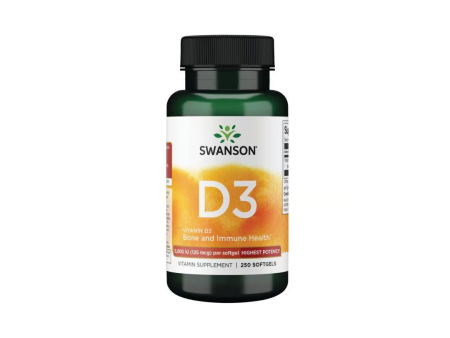 Vitamin D3 5000 IU 250 Softgels For Discount