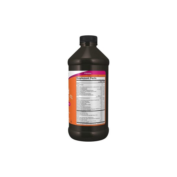 Liquid Multivitamins & Minerals Tropical Orange Flavor 473 ml Supply