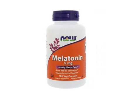 Melatonin 5 mg 180 vege capsules Online Hot Sale