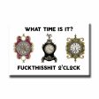 Fuck This Shit O Clock Refrigerator Magnet NSFW Online Hot Sale