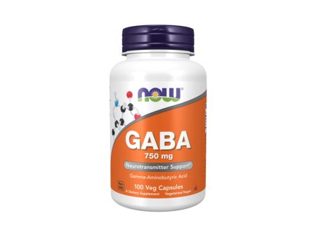 GABA 750 mg 100 vegetable capsules Online Sale