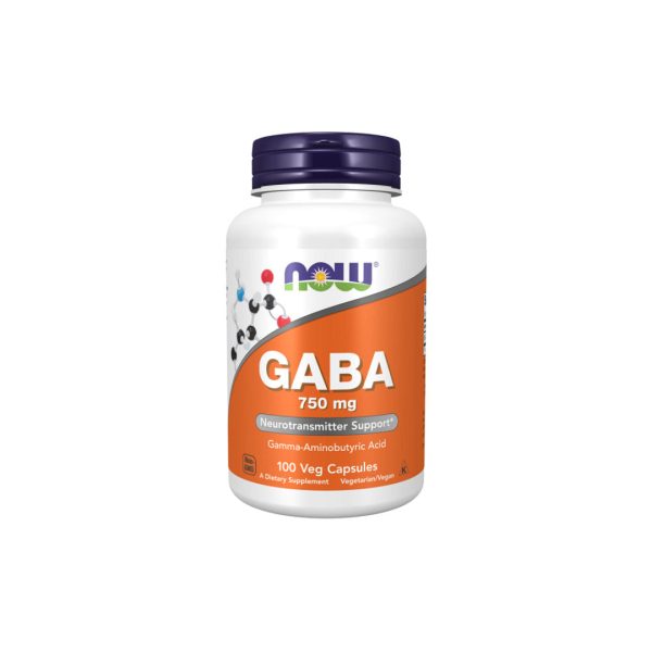 GABA 750 mg 100 vegetable capsules Online Sale