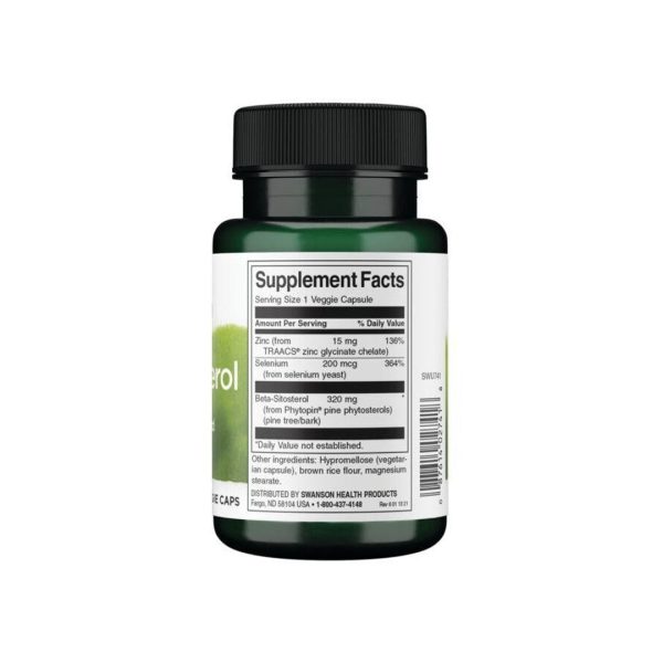 Beta-Sitosterol - 320 mg 30 vege capsules Supply