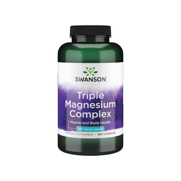 Triple Magnesium Complex - 400 mg 300 capsules Supply