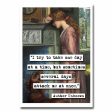 Take One Day Quote Blank Greeting Card Supply