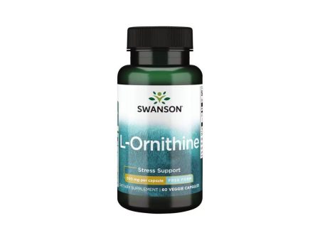 L-Ornithine 500 mg 60 Veggie Capsules For Discount