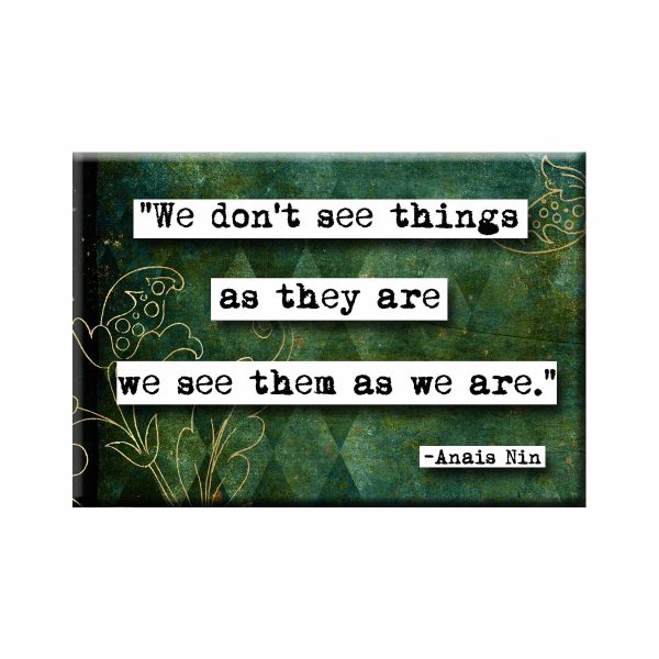 Anais Nin Quote Refrigerator Magnet  (no.112) Sale