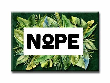 Nope Refrigerator Magnet Online Sale