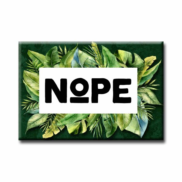 Nope Refrigerator Magnet Online Sale