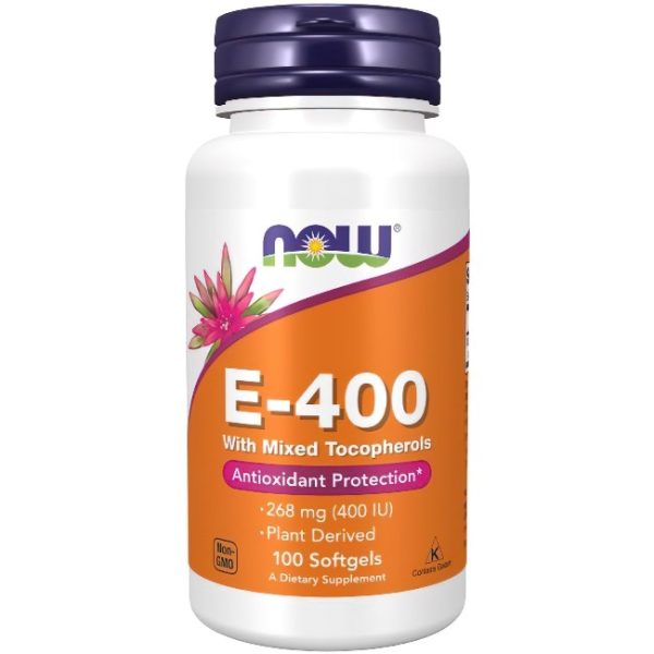 Vitamin E-400 With Mixed Tocopherols 100 Softgels Online Sale