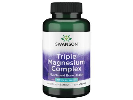 Triple Magnesium Complex - 400 mg 100 capsules Online