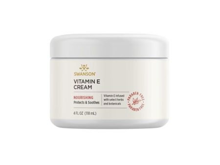 Vitamin E Cream 4 fl oz (118 ml) Discount