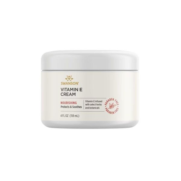 Vitamin E Cream 4 fl oz (118 ml) Discount