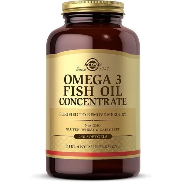 Omega-3 Fish Oil Concentrate 240 Softgels For Discount