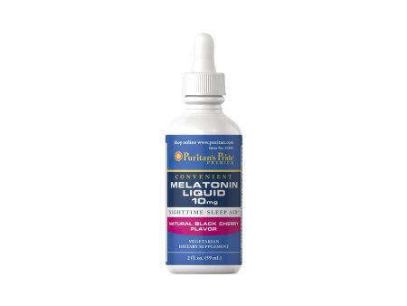 Melatonin 10 mg Liquid (black Cherry) 59 ml Cheap