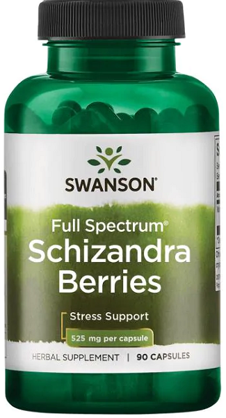 Schizandra Berries - 525 mg 90 capsules Cheap