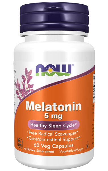 Melatonin 5 mg 60 vege capsules Hot on Sale