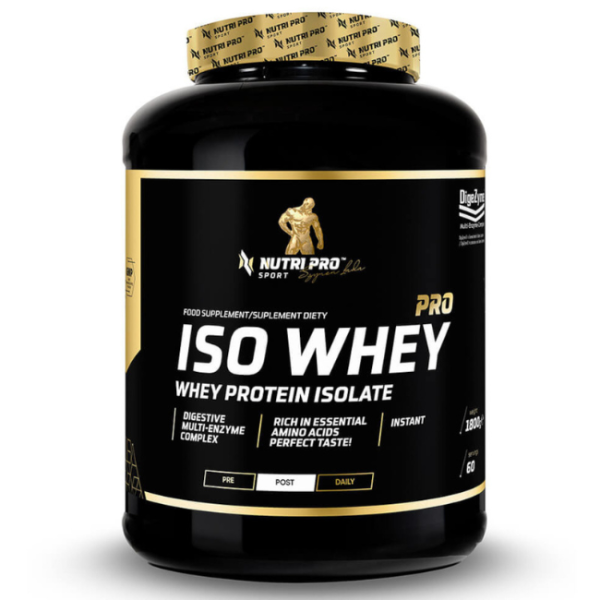 Iso Whey PRO - Whey Protein Isolate 1800g - Cookie with Cream Flavour Online