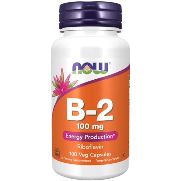 Vitamin B-2 100 mg 100 Veg Capsules For Discount